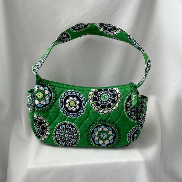 Vera Bradley Handbags - Vera Bradley Quilted Bag in Retired Spring 2009 Green Cupcakes Design